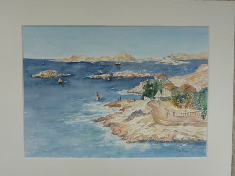 Lever du jour sur les iles du Frioul